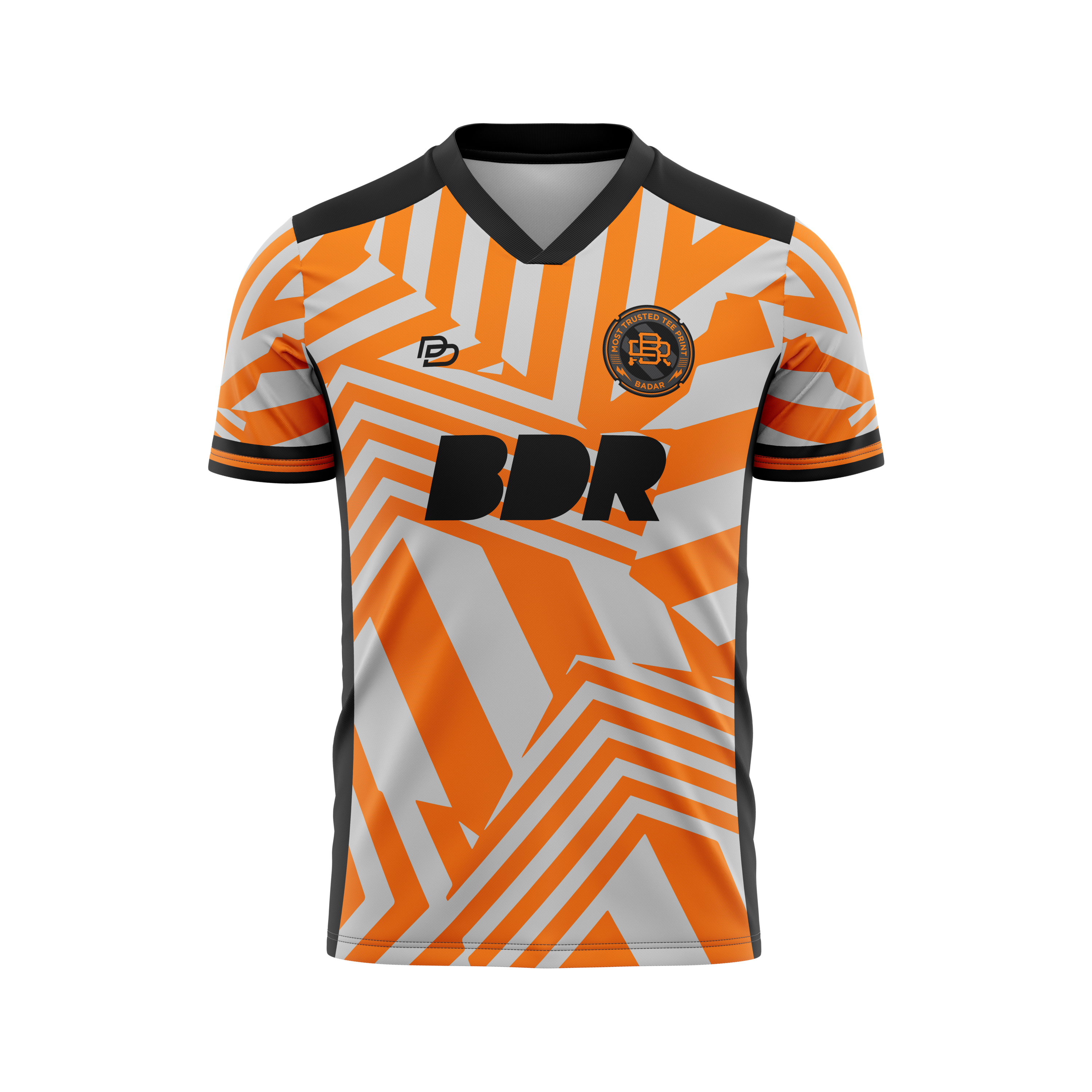 VNECK-ORANGE-GRAY